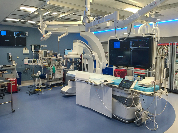 Adrenal vein sampling is performed by an interventional radiologist in an interventional radiology (IR) suite. These types of doctors are radiologists with special training in using X-rays and performing procedures with tiny catheters.